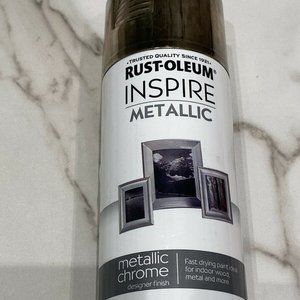 Rust-oleum 11 Oz. Inspire “Metallic Chrome” Silver Spray Paint